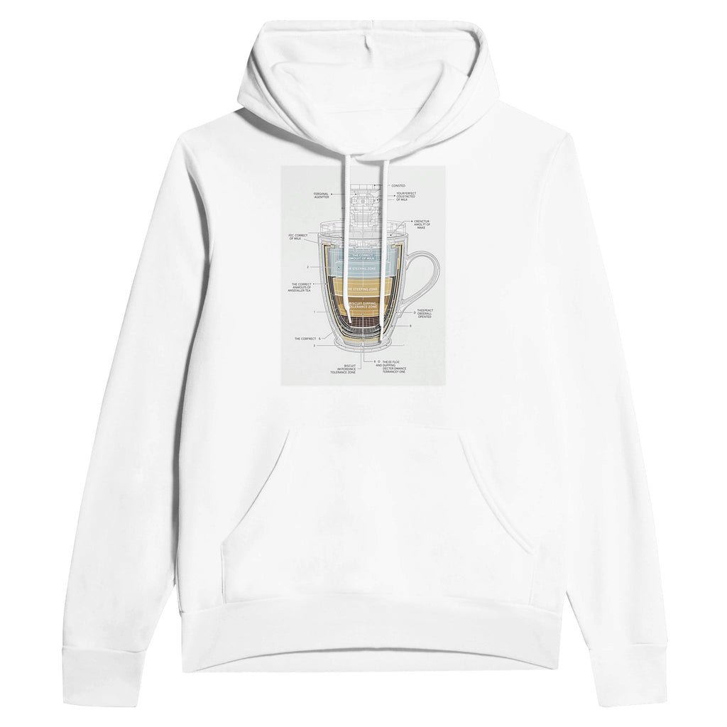 Tea Engineering Hoodie British Tea Lover Gift UK - Wild Thread Co