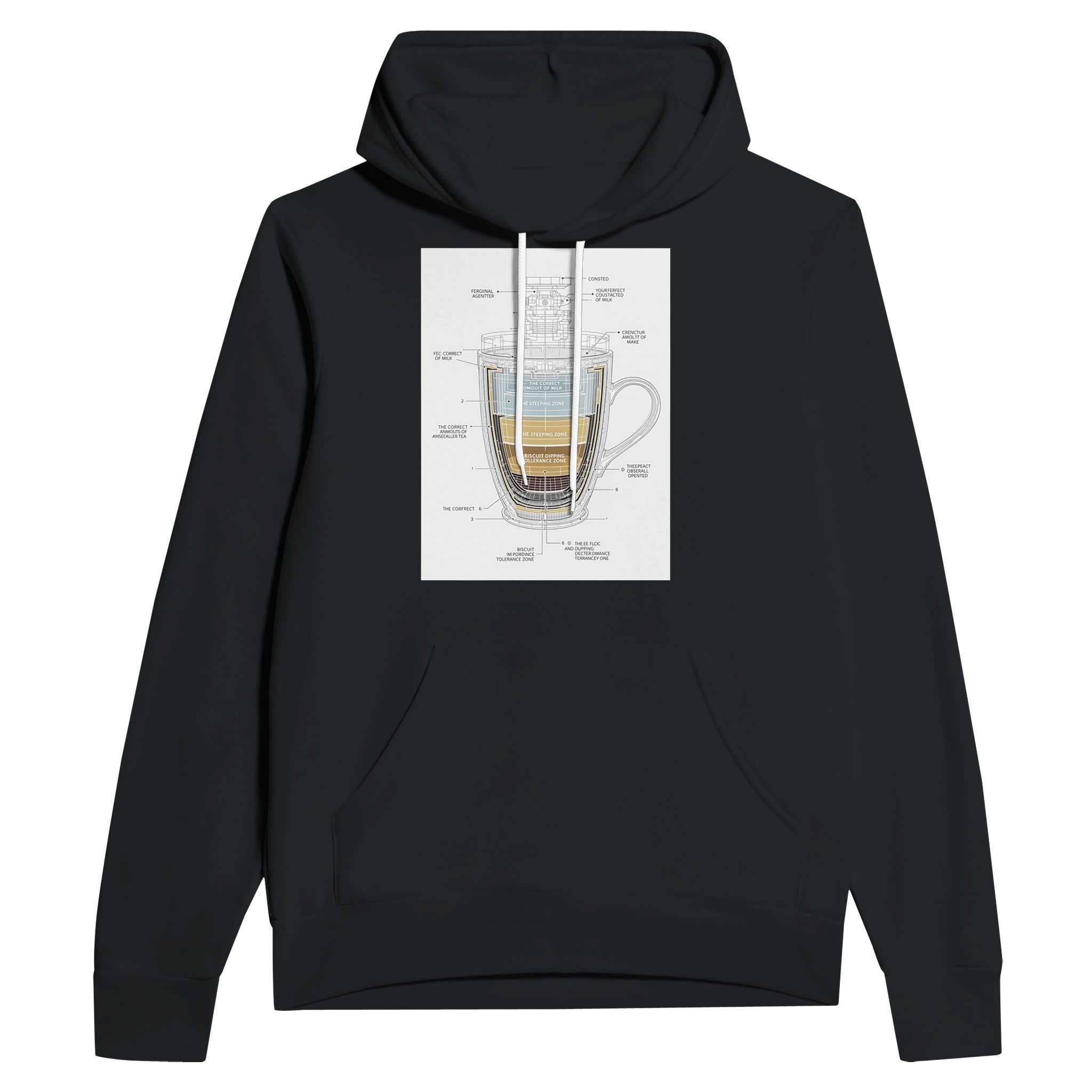 Tea Engineering Hoodie British Tea Lover Gift UK - Wild Thread Co