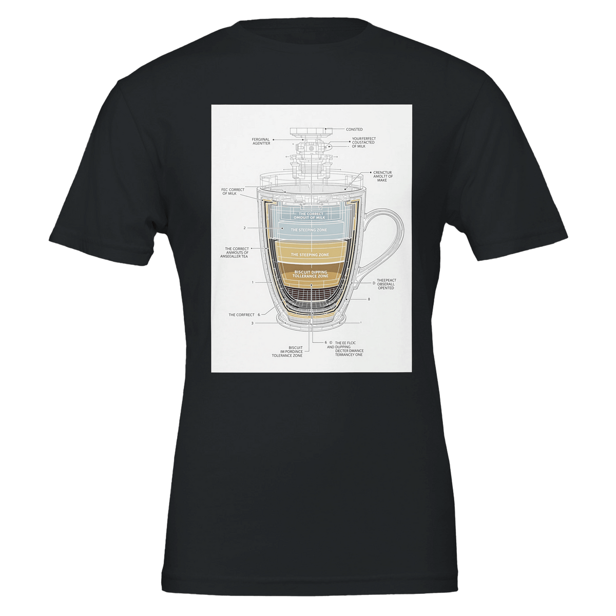 Tea Engineering T-Shirt British Tea Lover Gift UK - Wild Thread Co