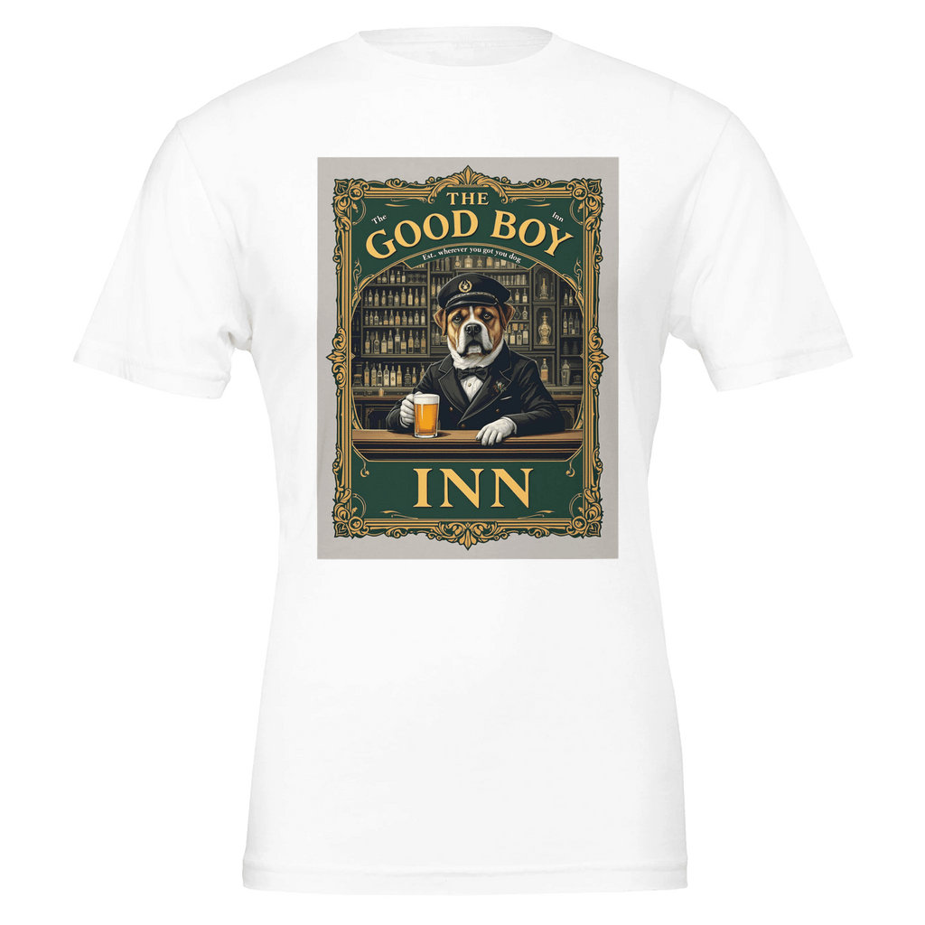 The Good Boy Inn Pub Dog Dad Gift T-Shirt | Dog Lover Tee - Wild Thread Co
