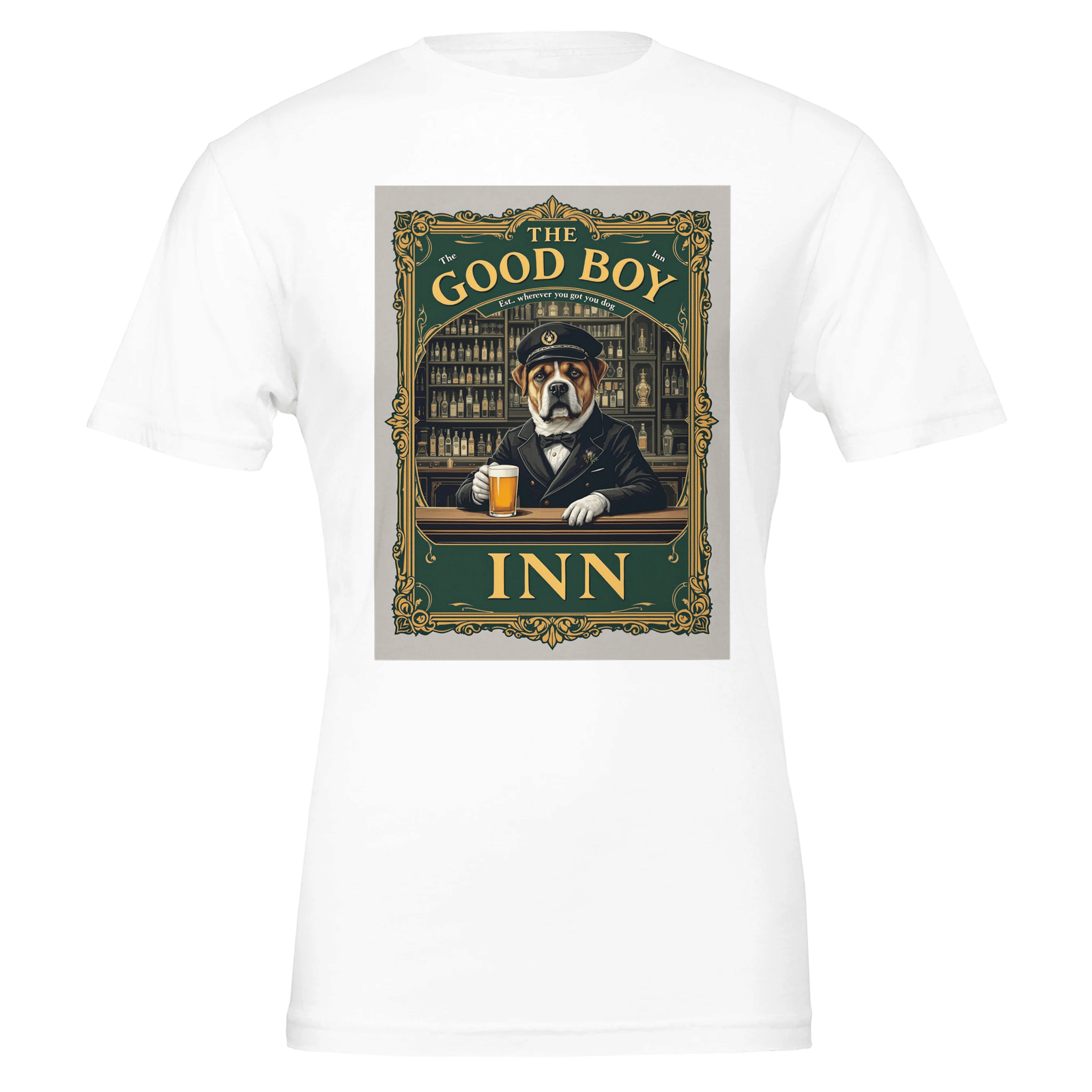 The Good Boy Inn Pub Dog Dad Gift T-Shirt | Dog Lover Tee - Wild Thread Co