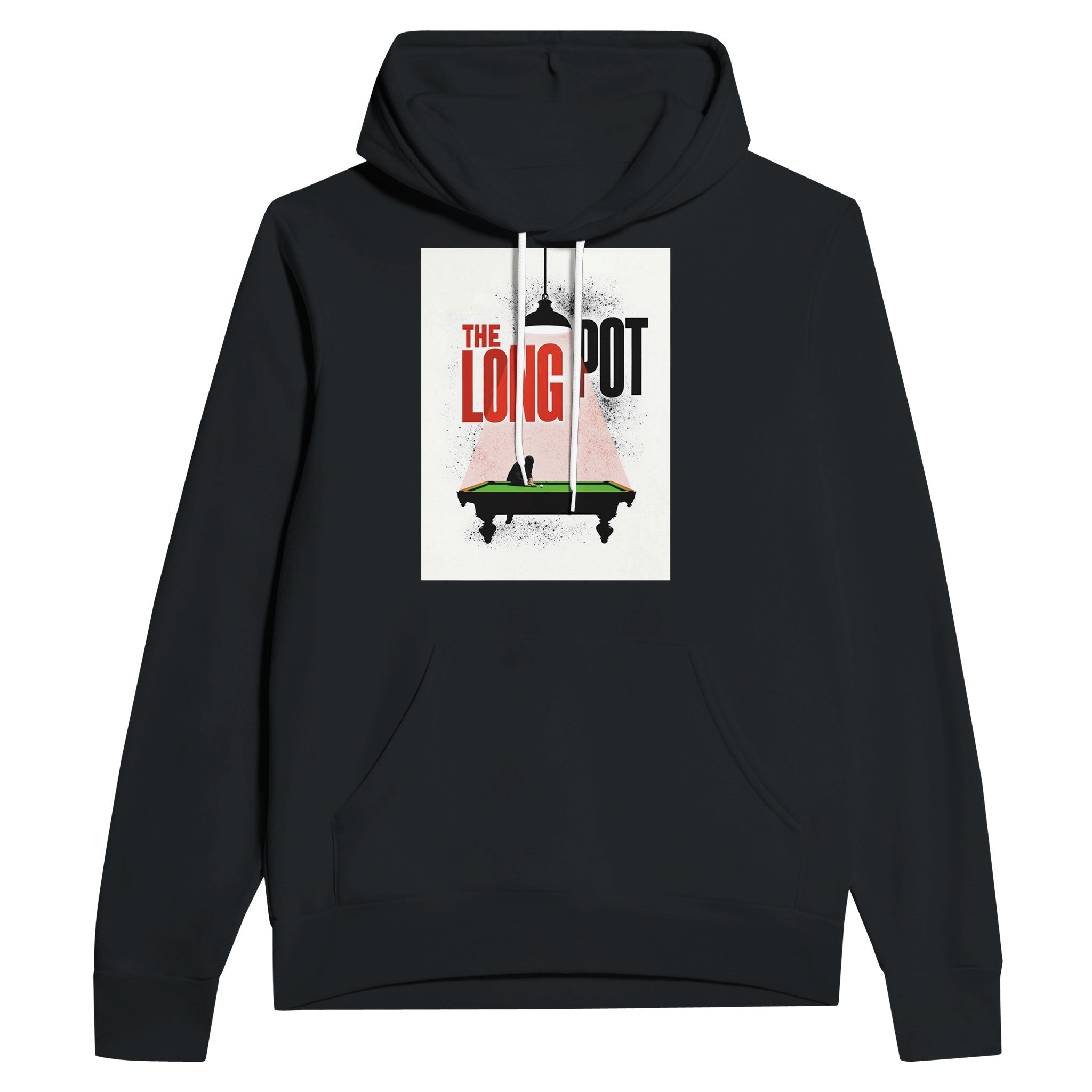 The Long Pot Snooker Hoodie | Film Noir Hoodie | Snooker Gift UK - Wild Thread Co