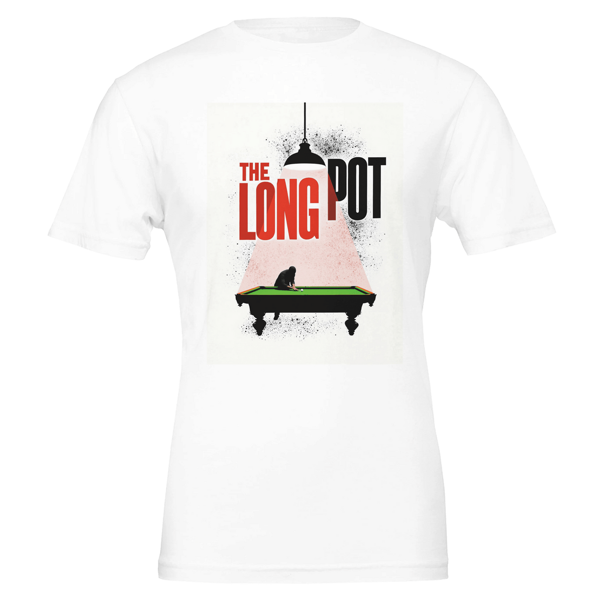The Long Pot Snooker Shirt | Film Noir T-Shirt | Snooker Gift UK - Wild Thread Co