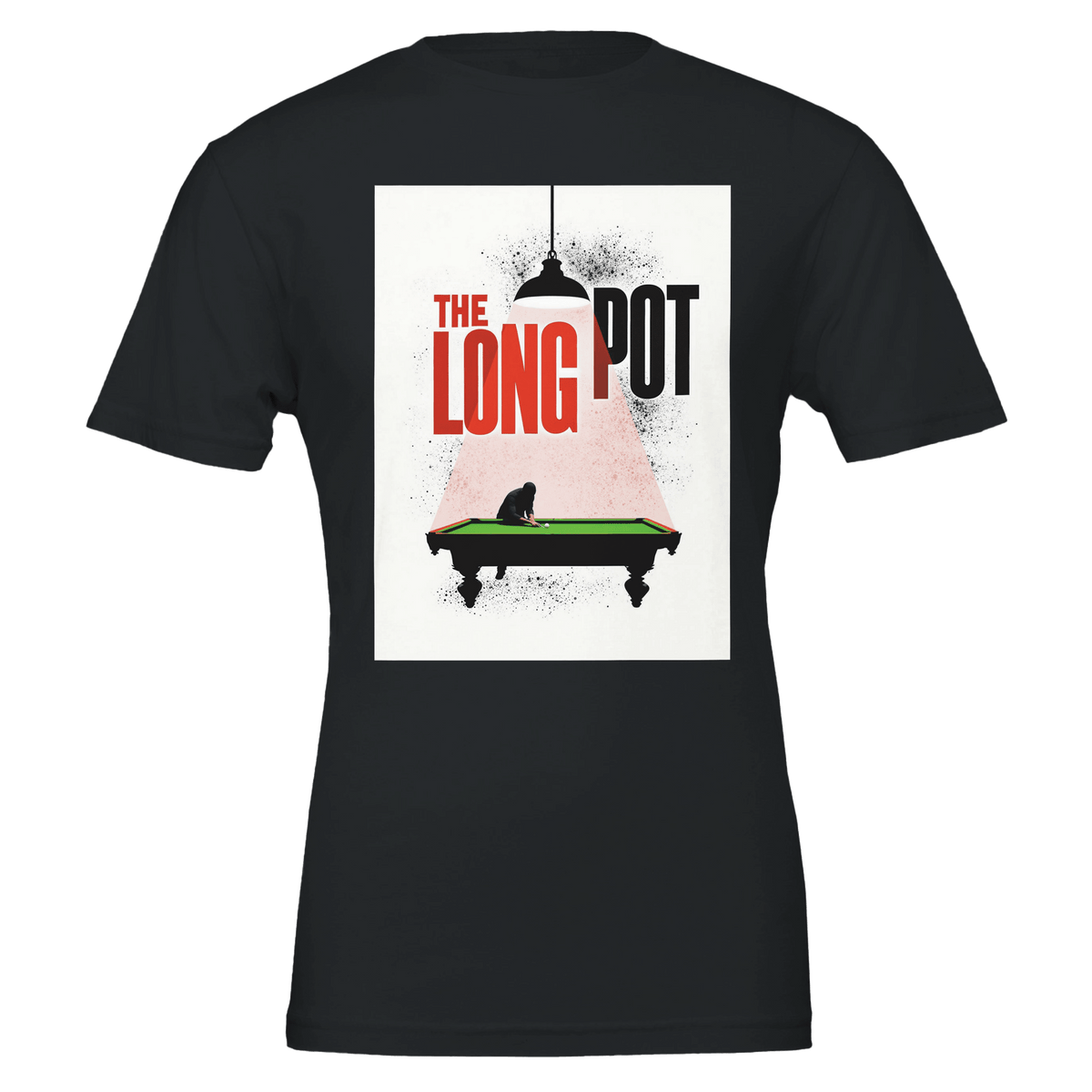 The Long Pot Snooker Shirt | Film Noir T-Shirt | Snooker Gift UK - Wild Thread Co