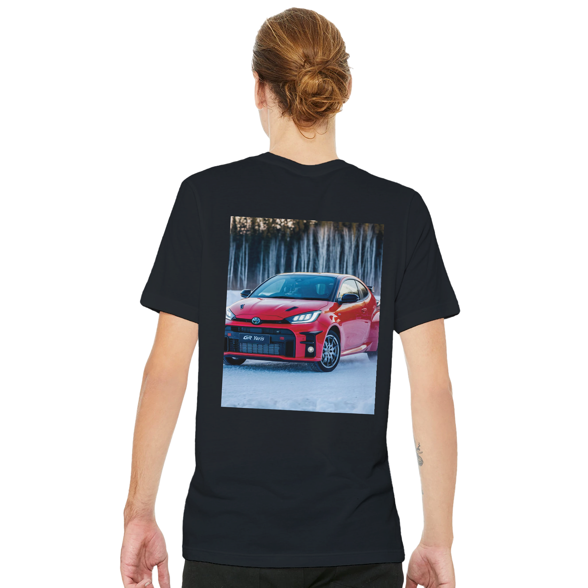 Toyota Gr Yaris T-Shirt Unisex Cotton Tee UK T-Shirt — detail view | Wild Thread Co