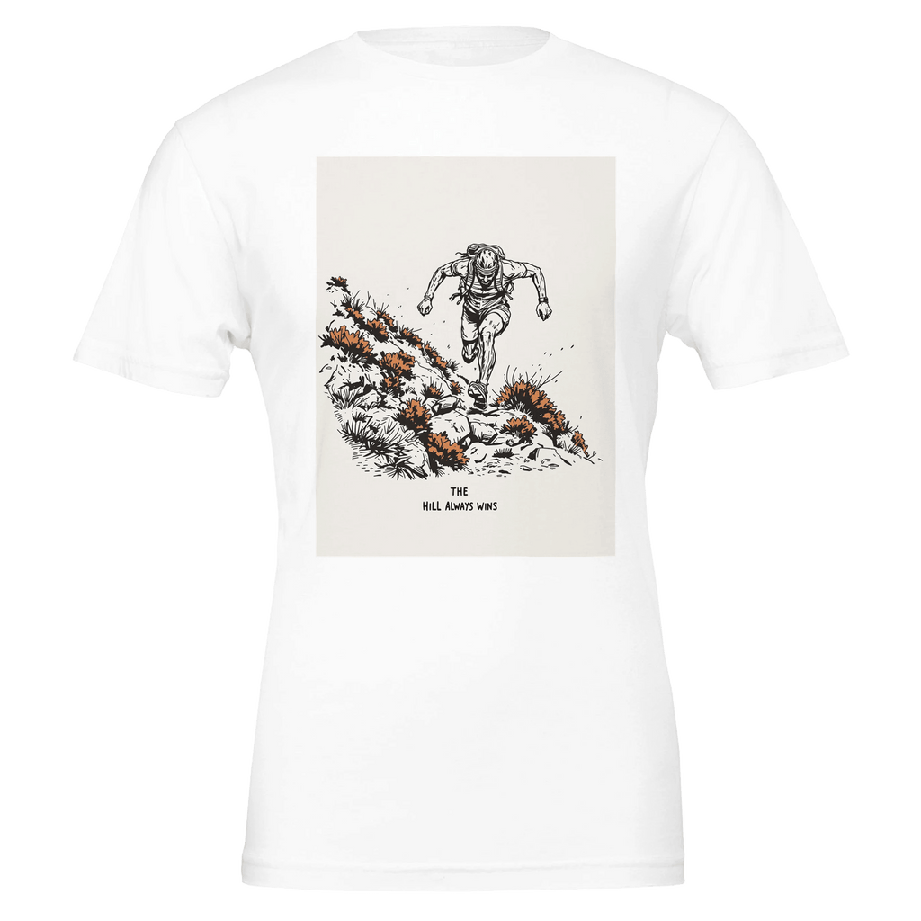 Trail Running Shirt | Fell Runner Gift | Uphill Grind Tee - Wild Thread Co