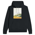 Uffington White Horse Hoodie | Ancient Britain Gift | Navy Unisex Hoodie - Wild Thread Co