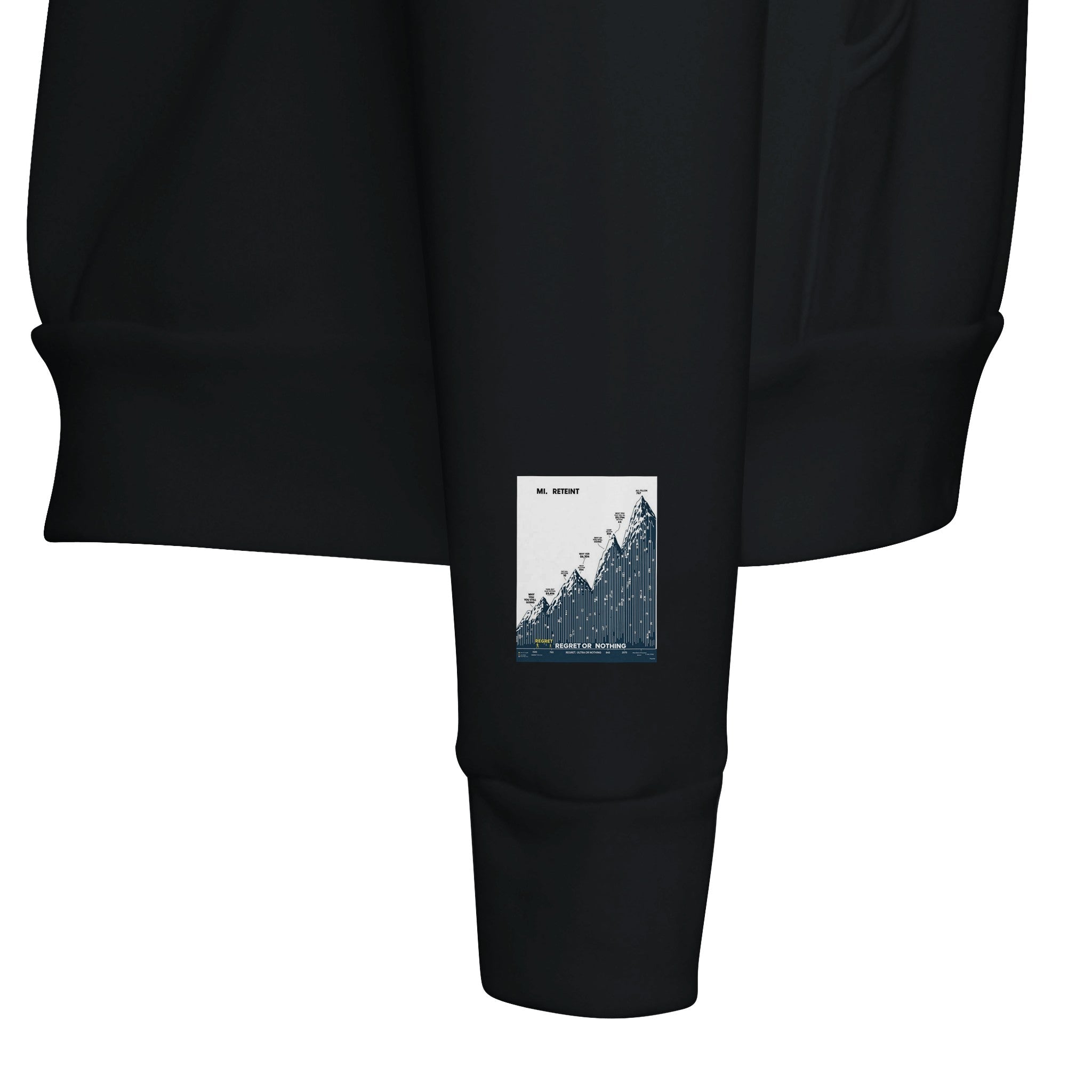 Ultra Marathon Hoodie | Ultrarunner Gift | Endurance Running Hoodie Black - Wild Thread Co