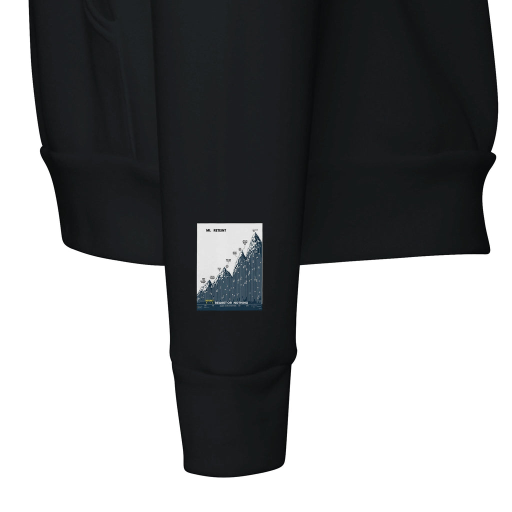 Ultra Marathon Hoodie | Ultrarunner Gift | Endurance Running Hoodie Black - Wild Thread Co