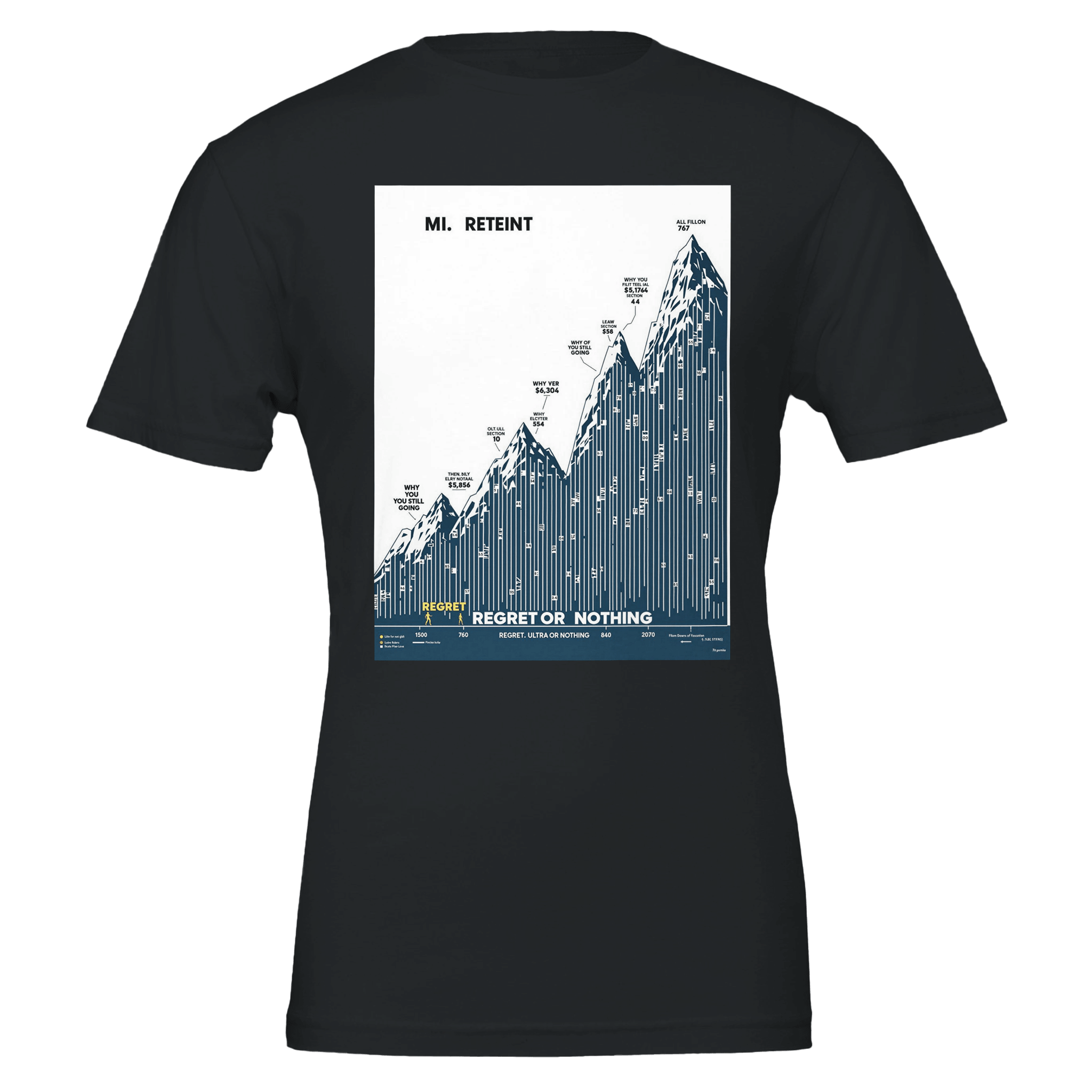 Ultra Marathon Shirt Ultrarunner Gift Endurance Running Tee Gorpcore Print Print - Wild Thread Co