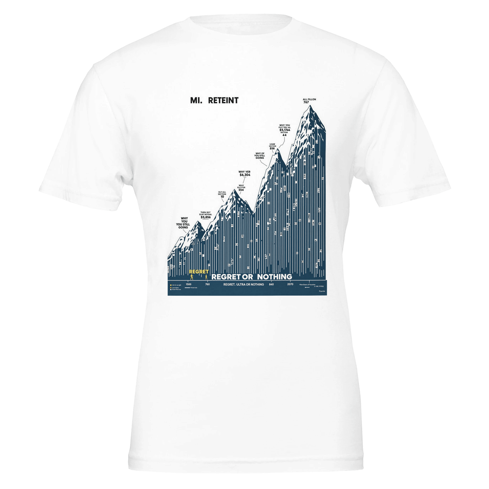 Ultra Marathon Shirt Ultrarunner Gift Endurance Running Tee Gorpcore Print Print - Wild Thread Co