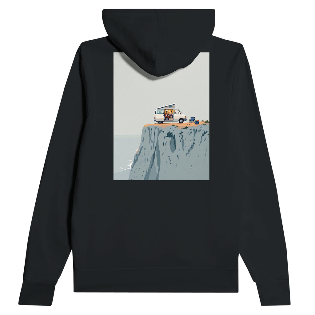 Van Life Hoodie | The Long Way Round Clifftop Design - Wild Thread Co