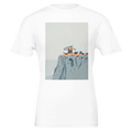 Van Life Tee | The Long Way Round Clifftop Camping T-Shirt - Wild Thread Co