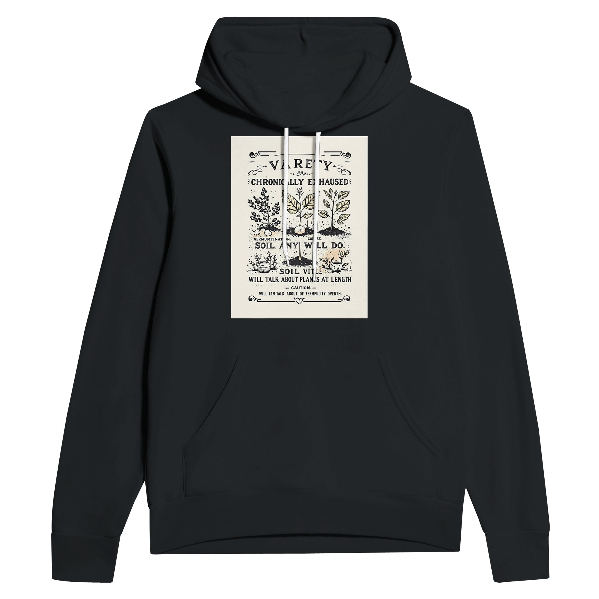 Variety Chronically Exhausted Seed Packet Gardening Hoodie | Plant Lover Hoodie - Wild Thread Co