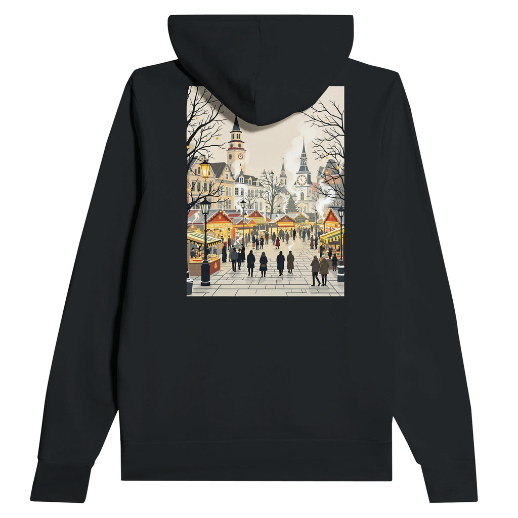 Victorian Christmas Market Hoodie | Festive UK Gift Unisex Hoodie - Wild Thread Co