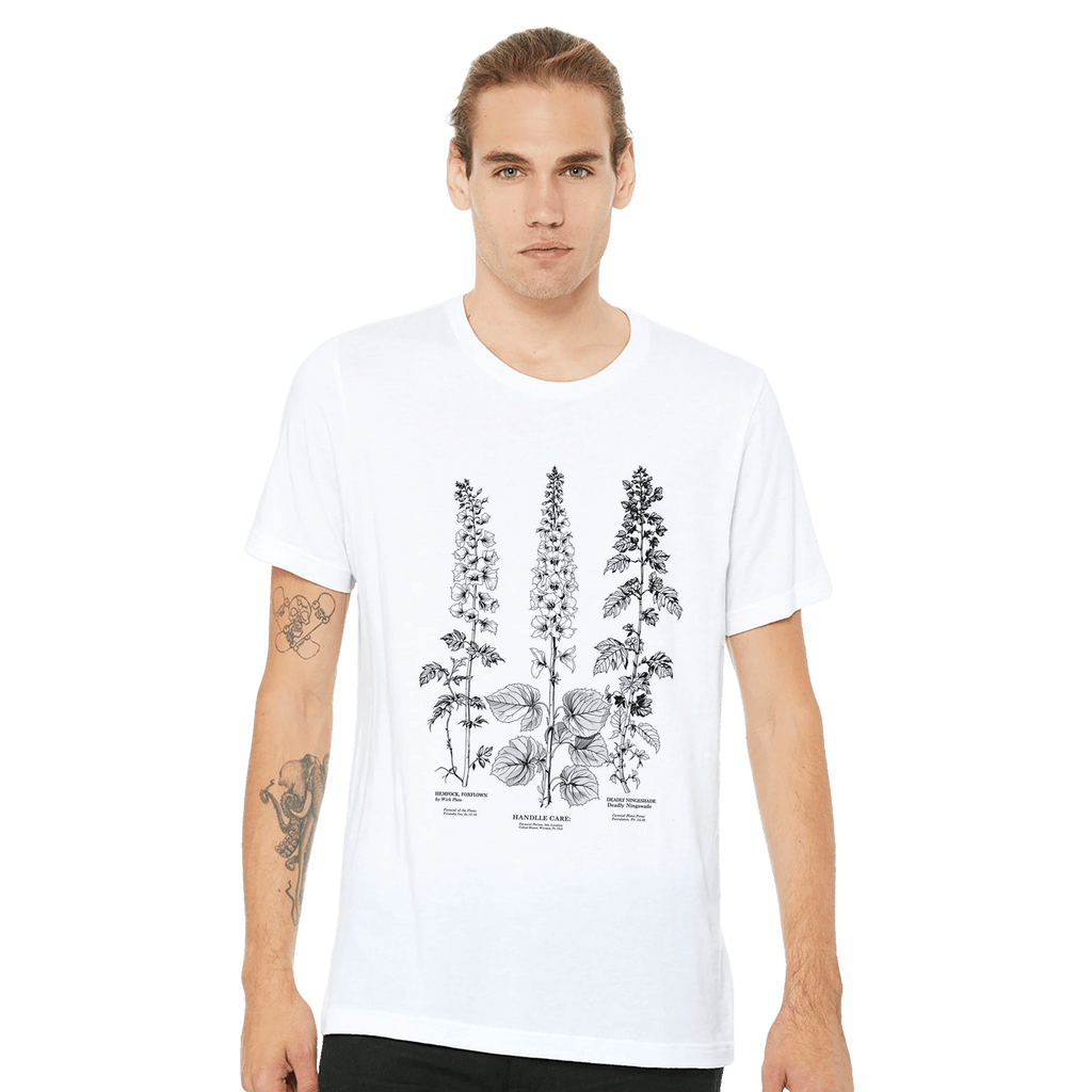 Victorian Poisonous Plants Botanical Shirt | Dark Academia Tee - Wild Thread Co