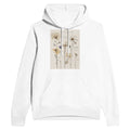 Victorian Pressed Flower Navy Hoodie | Dark Academia Botanical Hoodie - Wild Thread Co