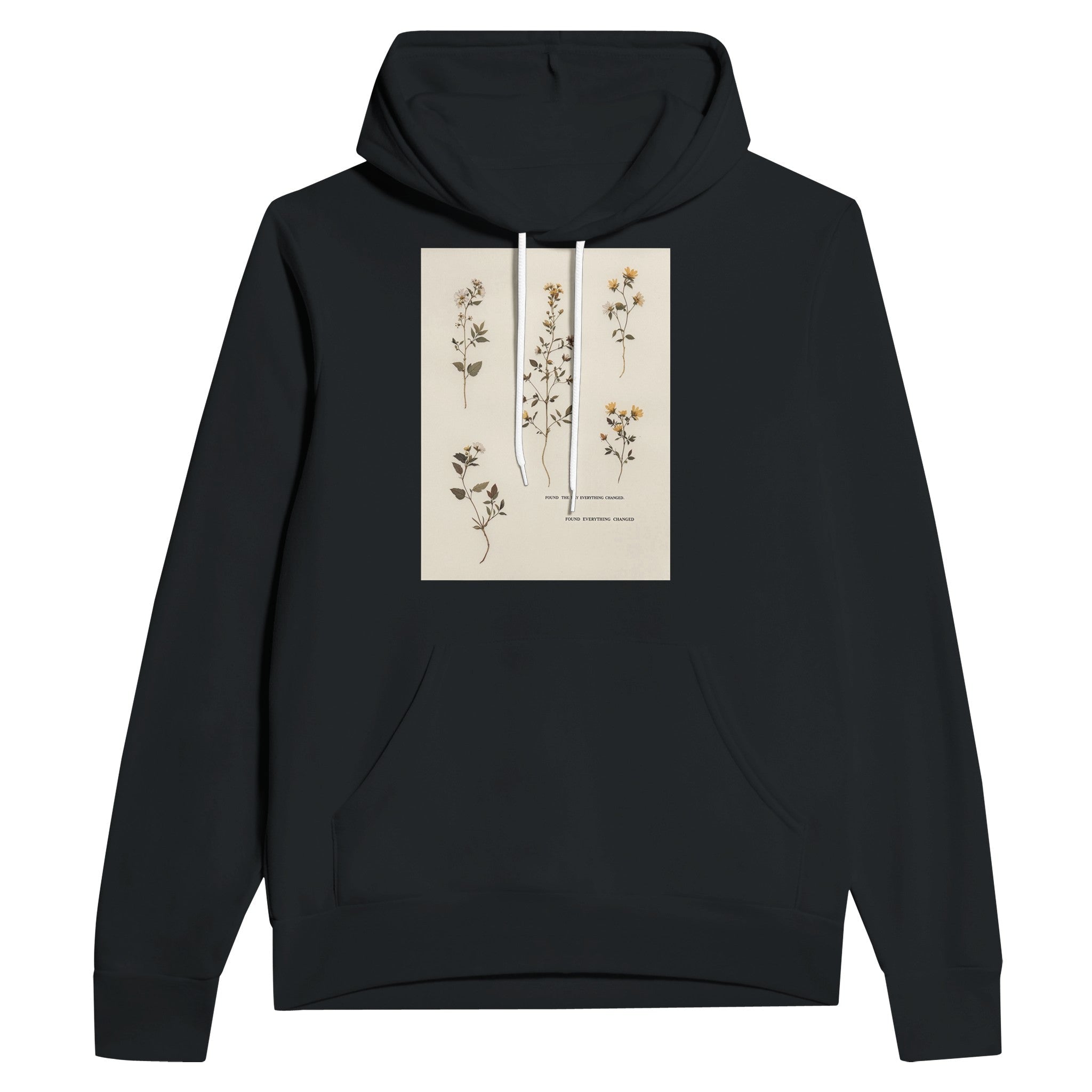 Victorian Pressed Wildflower Botanical Hoodie | Unisex Hoodie - Wild Thread Co