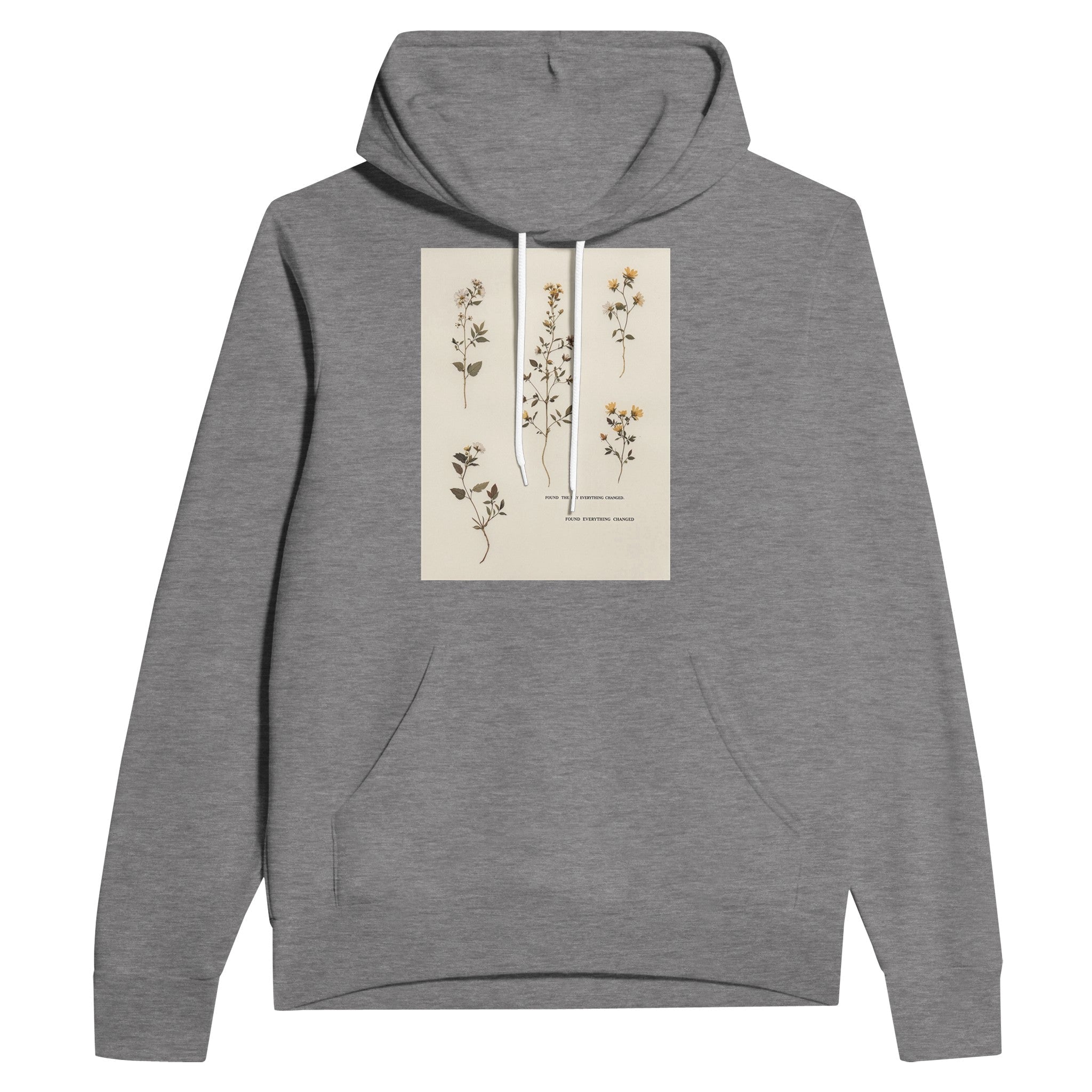 Victorian Pressed Wildflower Botanical Hoodie | Unisex Hoodie - Wild Thread Co