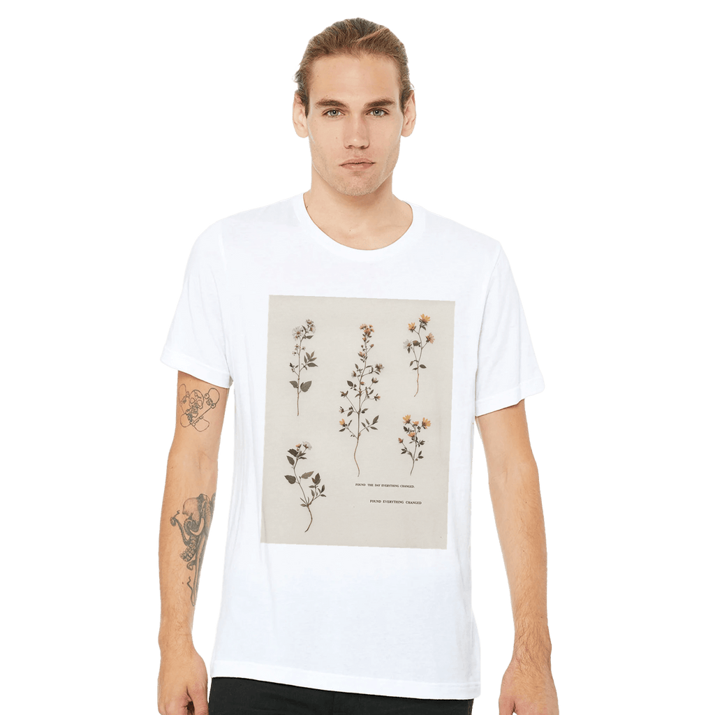 Victorian Pressed Wildflower Botanical T-Shirt | Unisex Tee - Wild Thread Co