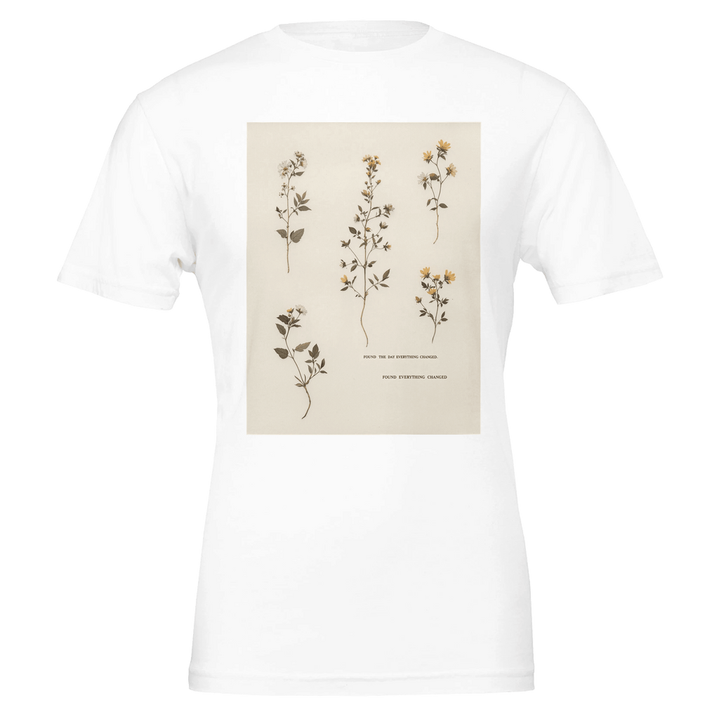 Victorian Pressed Wildflower Botanical T-Shirt | Unisex Tee - Wild Thread Co