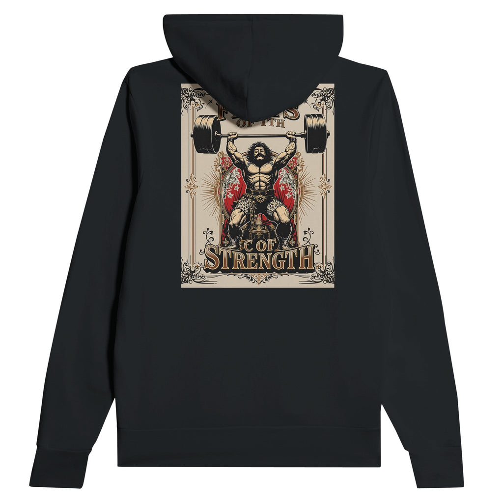 Victorian Strongman Gym Hoodie | Weightlifting Gift Hoodie UK - Wild Thread Co