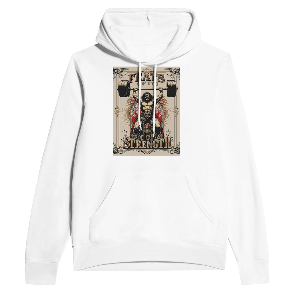 Victorian Strongman Gym Hoodie | Weightlifting Gift Hoodie UK - Wild Thread Co