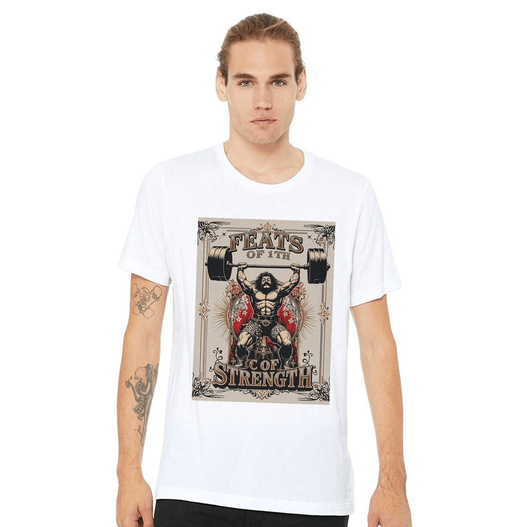 Victorian Strongman Gym Shirt | Weightlifting Gift Tee UK - Wild Thread Co