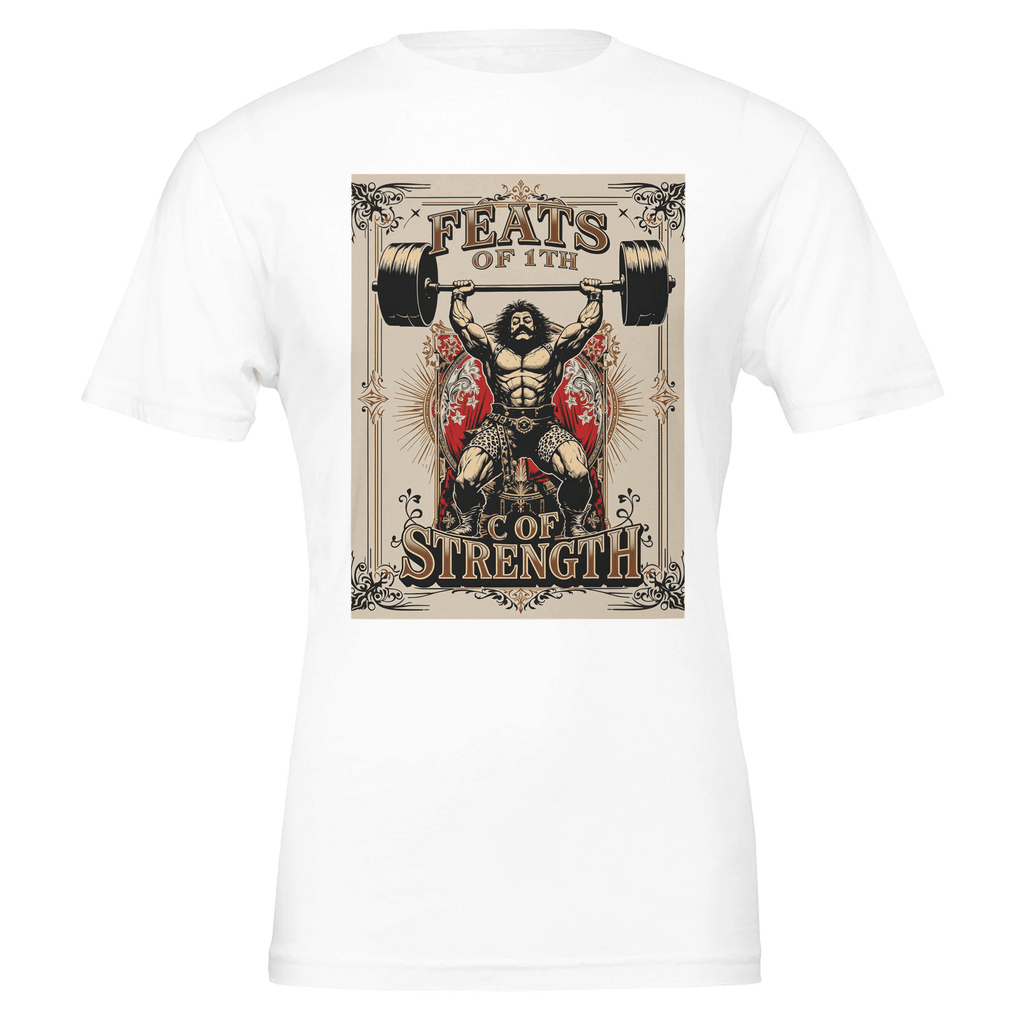 Victorian Strongman Gym Shirt | Weightlifting Gift Tee UK - Wild Thread Co