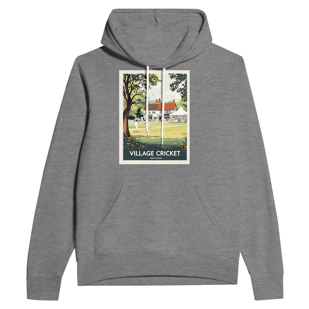 Village Cricket Hoodie | British Summer Gift | Unisex Hoodie - Wild Thread Co