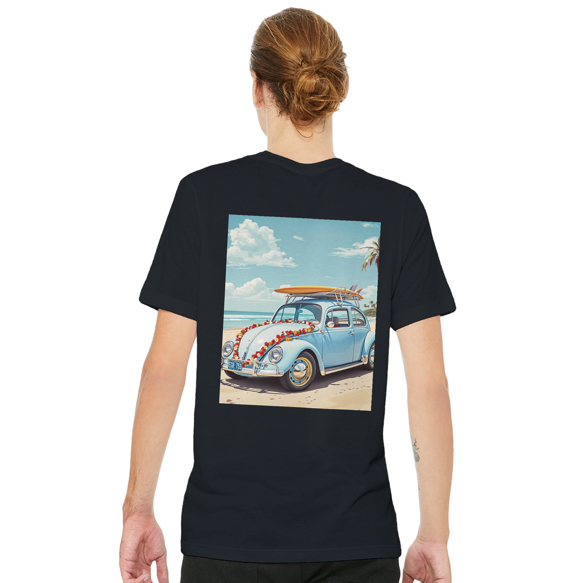 Vw Beetle Flower | Garage Workshop Wall Art - Wild Thread Co
