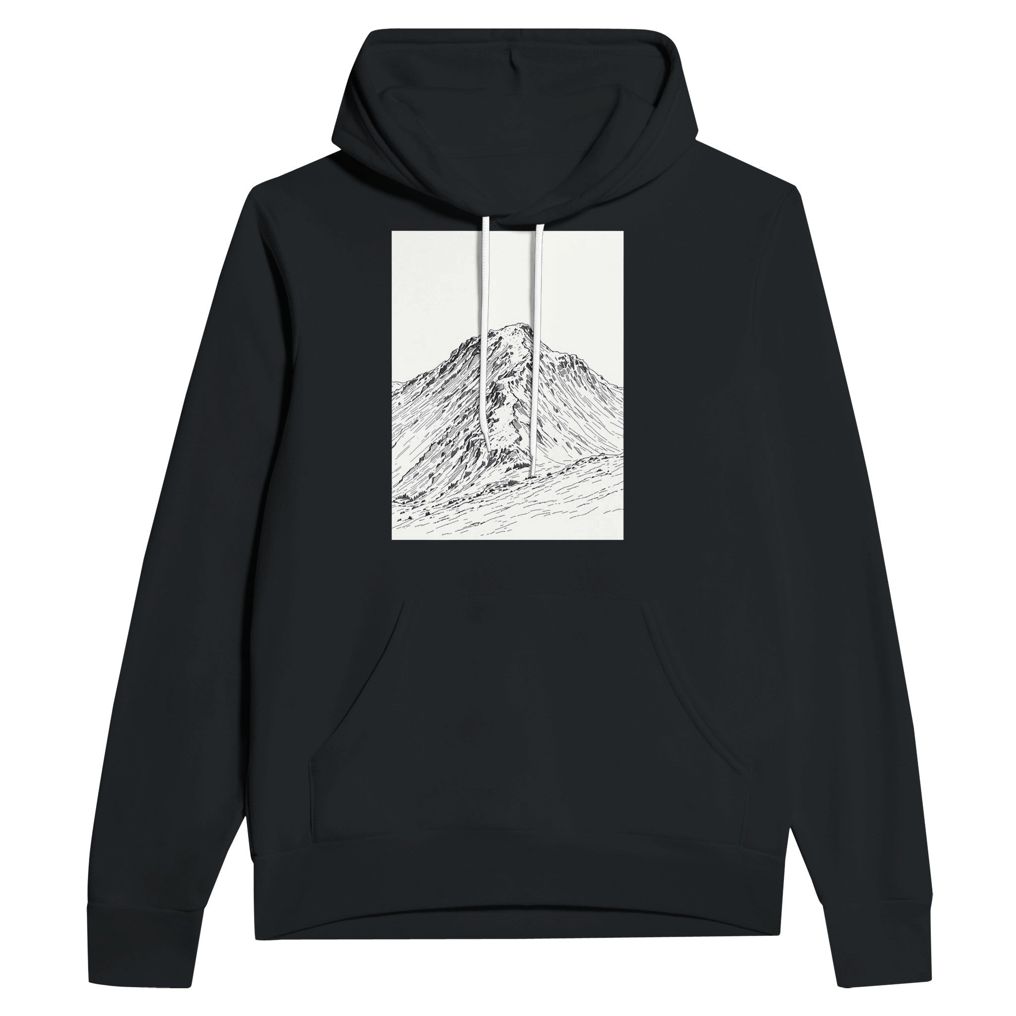 Wainwright Fell Guide Hoodie | Lake District Map Hoodie - Wild Thread Co