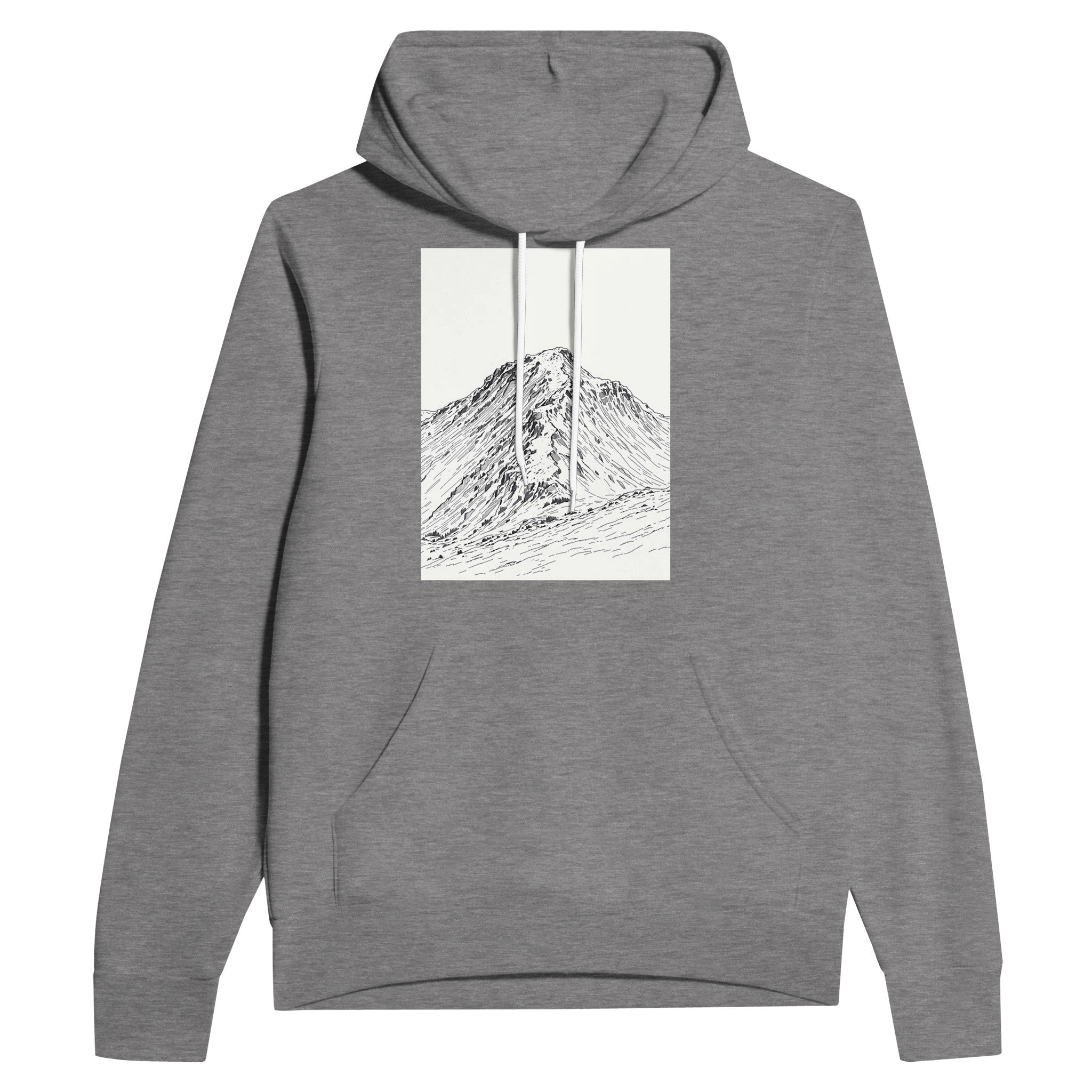 Wainwright Fell Guide Hoodie | Lake District Map Hoodie - Wild Thread Co