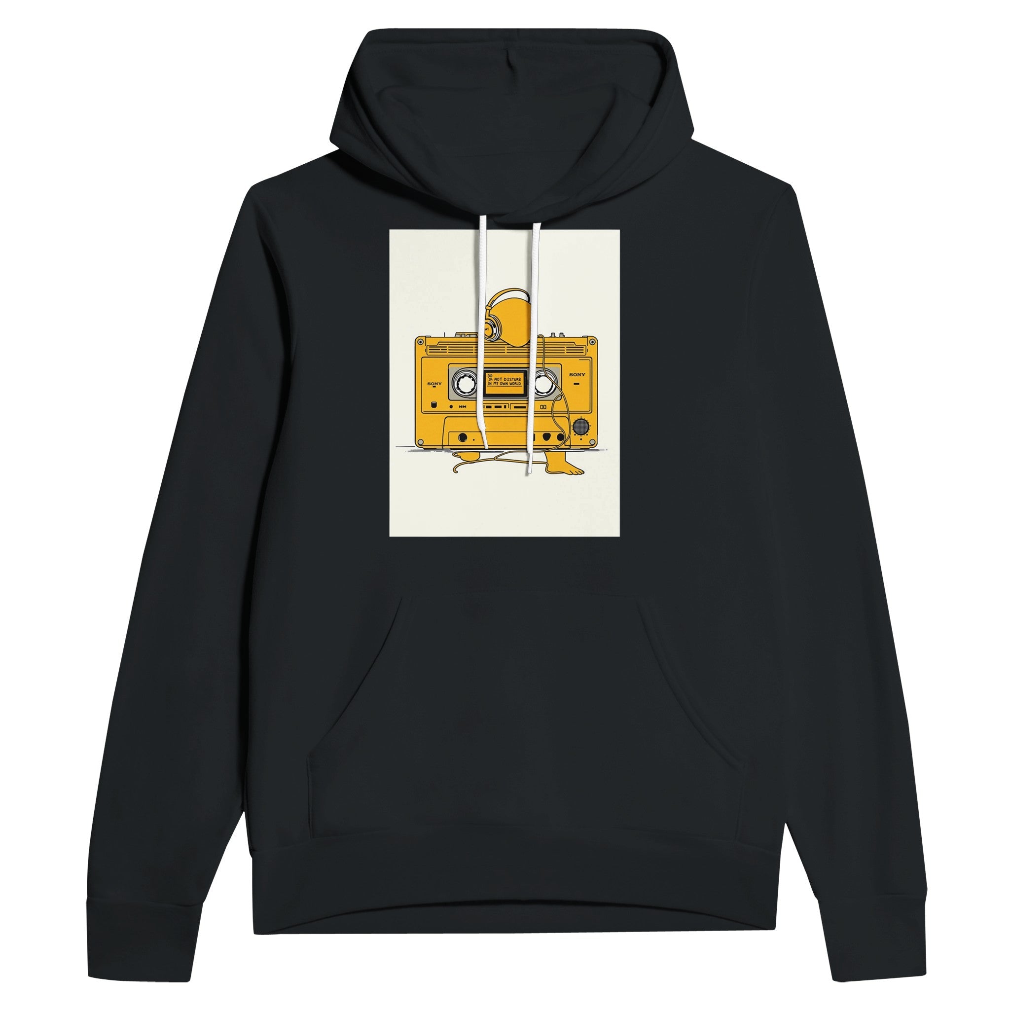 Walkman Introvert Hoodie | Music Lover Gift | Vintage Cassette Hoodie - Wild Thread Co