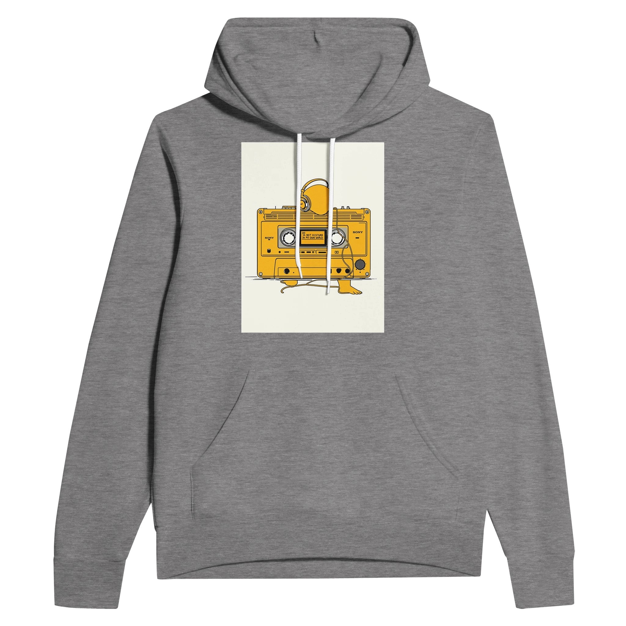 Walkman Introvert Hoodie | Music Lover Gift | Vintage Cassette Hoodie - Wild Thread Co