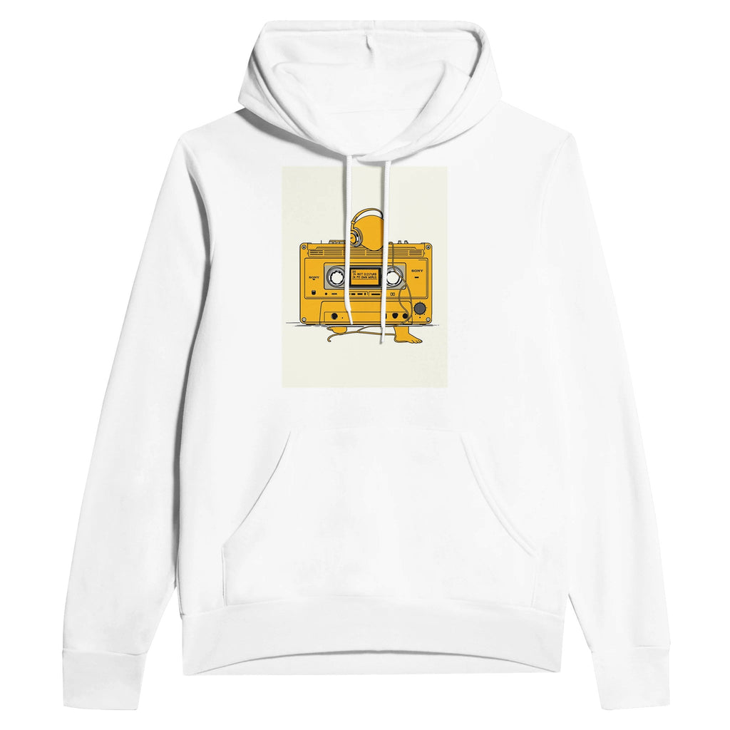 Walkman Introvert Hoodie | Music Lover Gift | Vintage Cassette Hoodie - Wild Thread Co