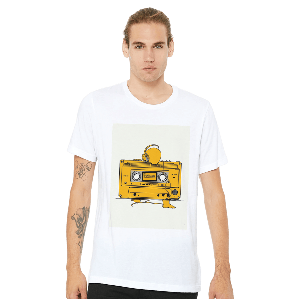 Walkman Introvert Tee | Music Lover Gift | Retro Sony Shirt - Wild Thread Co