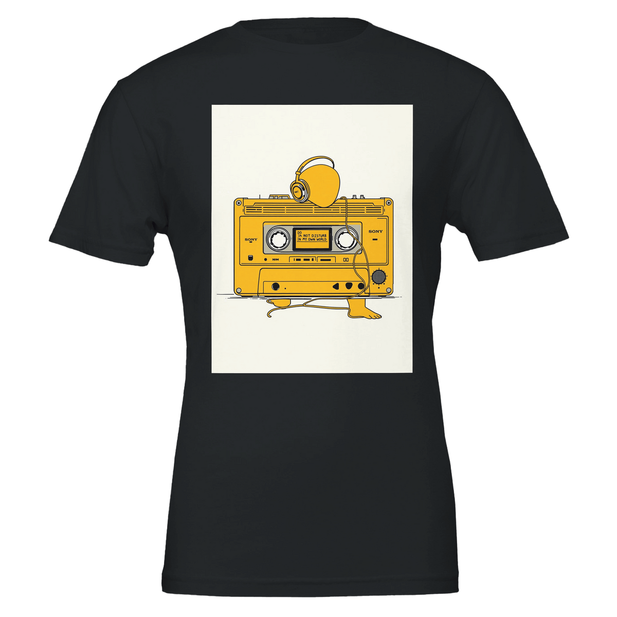 Walkman Introvert Tee | Music Lover Gift | Retro Sony Shirt - Wild Thread Co