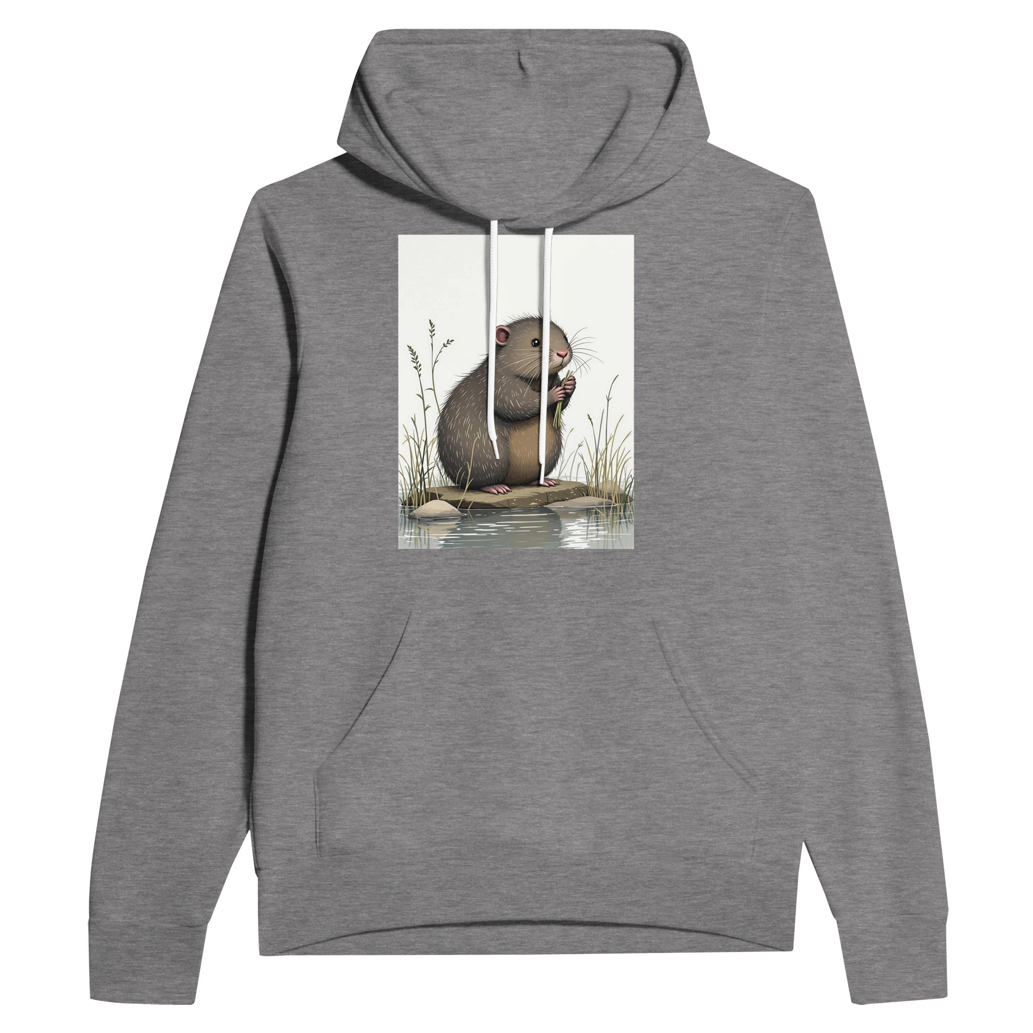 Water Vole Ratty Riverbank Hoodie | River Wildlife Gift - Wild Thread Co