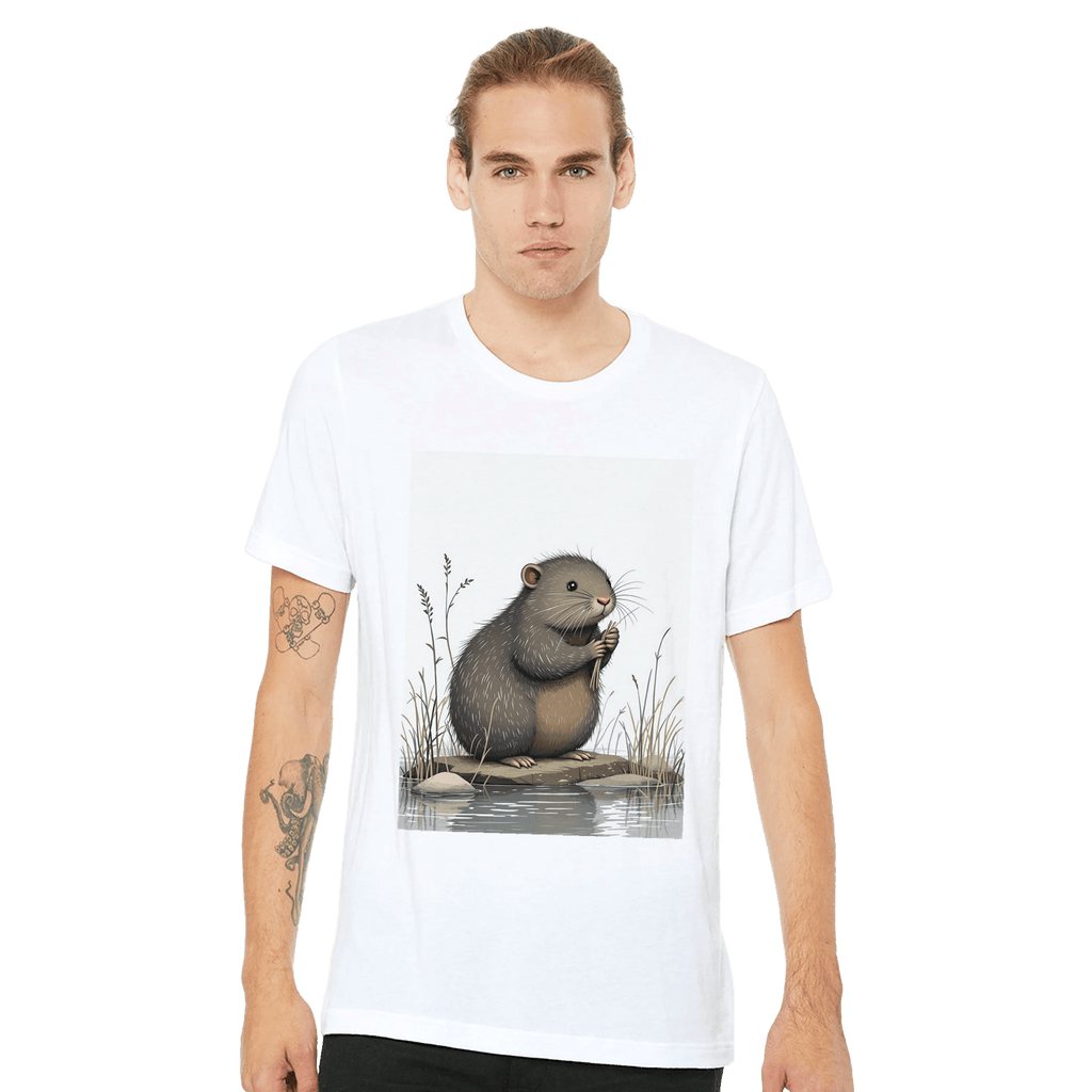 Water Vole Ratty Riverbank T-Shirt | River Wildlife Gift - Wild Thread Co