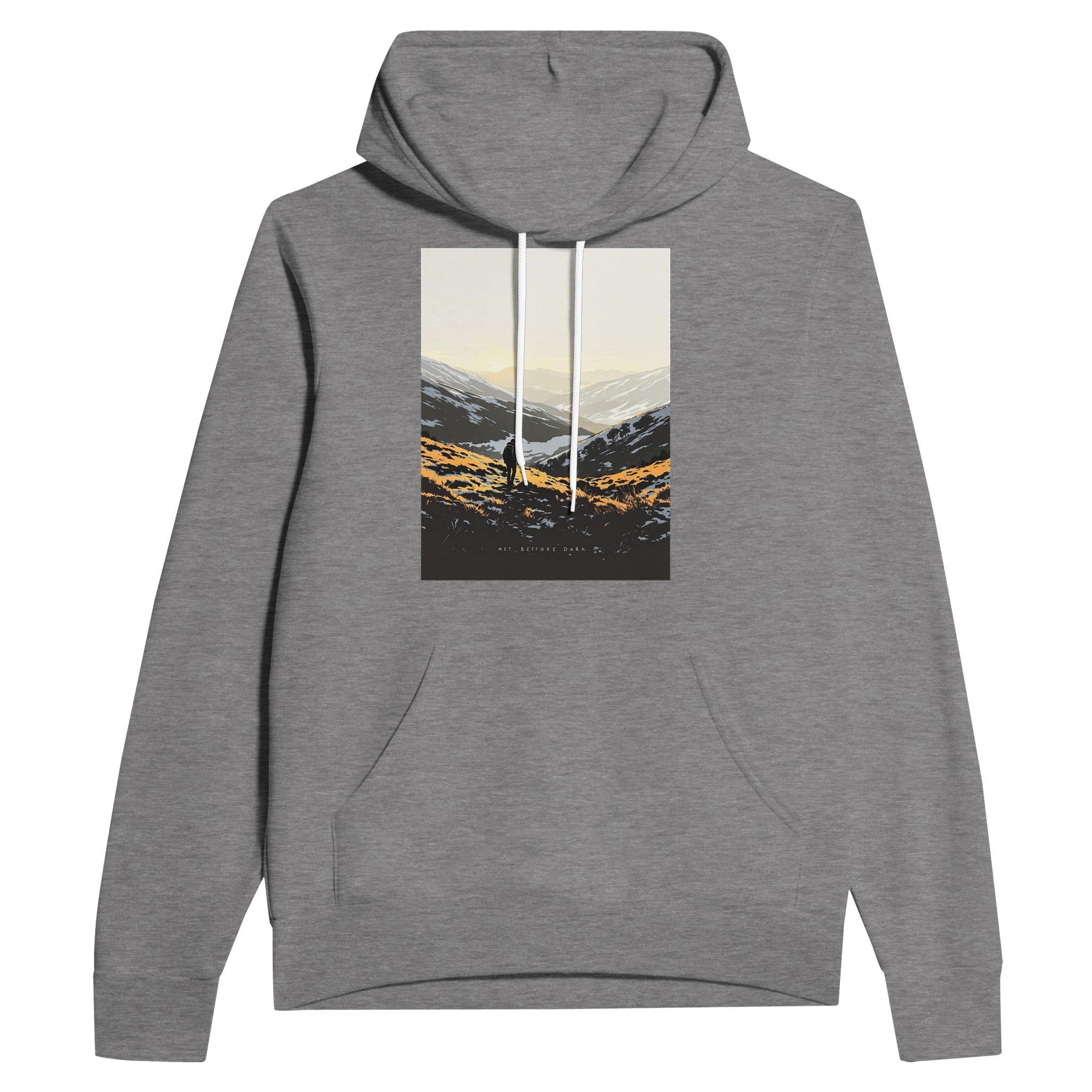 Welsh Hills Walker Hoodie | Winter Walking Hoodie | Hillwalking Gift - Wild Thread Co