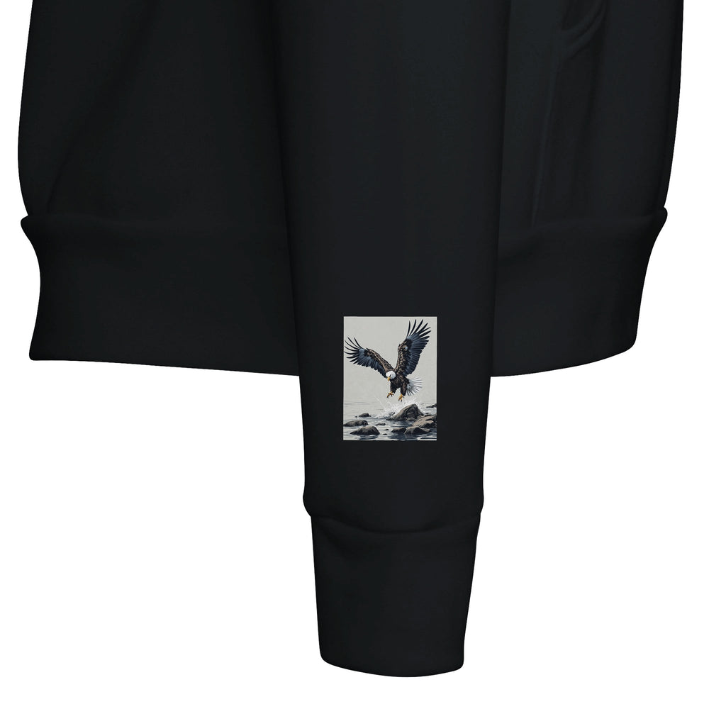 White-Tailed Eagle Hoodie | Sea Eagle Scottish Wildlife Hoodie - Wild Thread Co