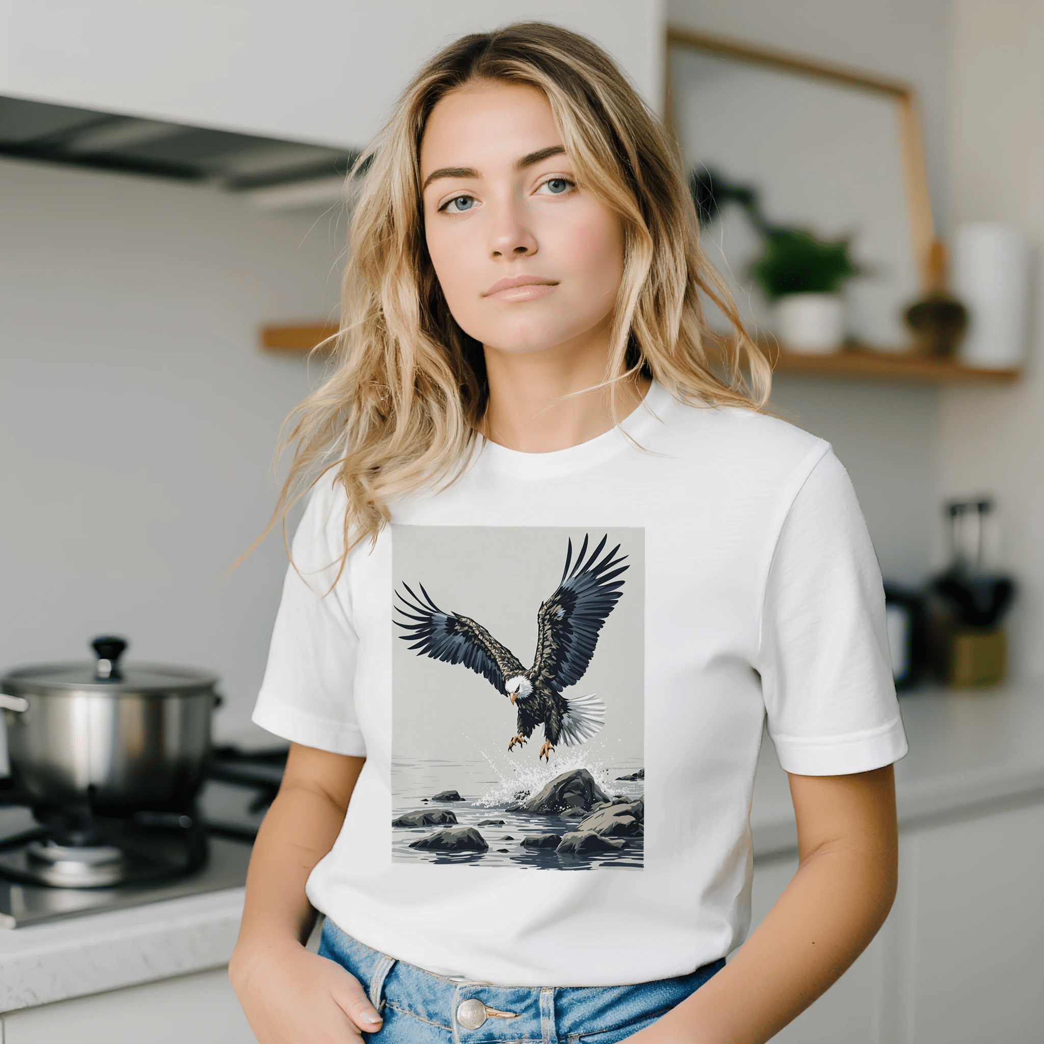 White-Tailed Eagle T-Shirt | Sea Eagle Scottish Wildlife Tee - Wild Thread Co