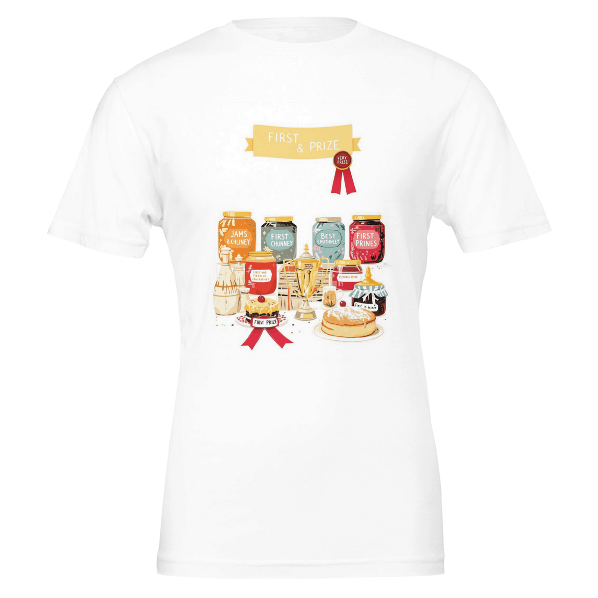WI Village Show Jam Prize T-Shirt | Baking Gift UK - Wild Thread Co