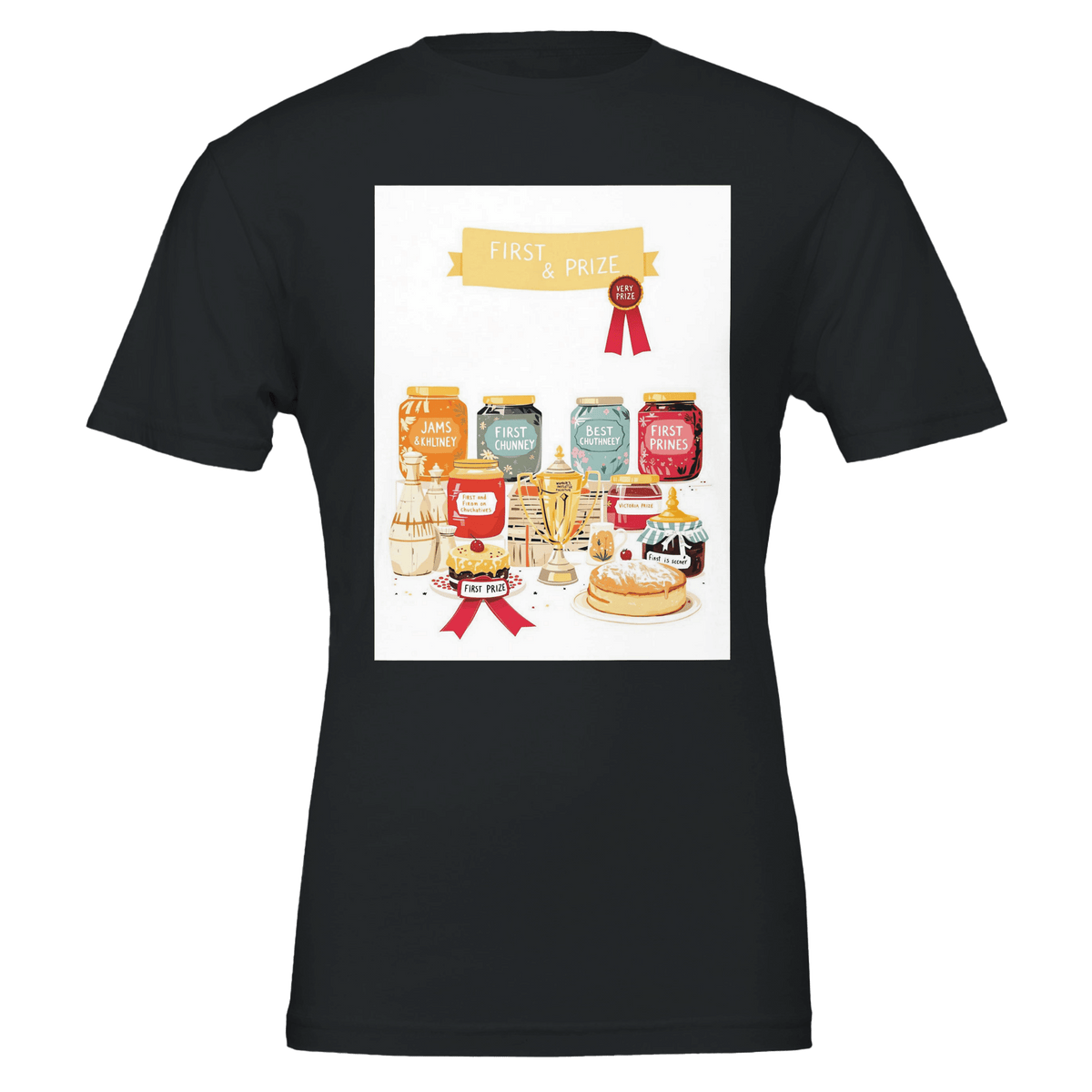 WI Village Show Jam Prize T-Shirt | Baking Gift UK - Wild Thread Co