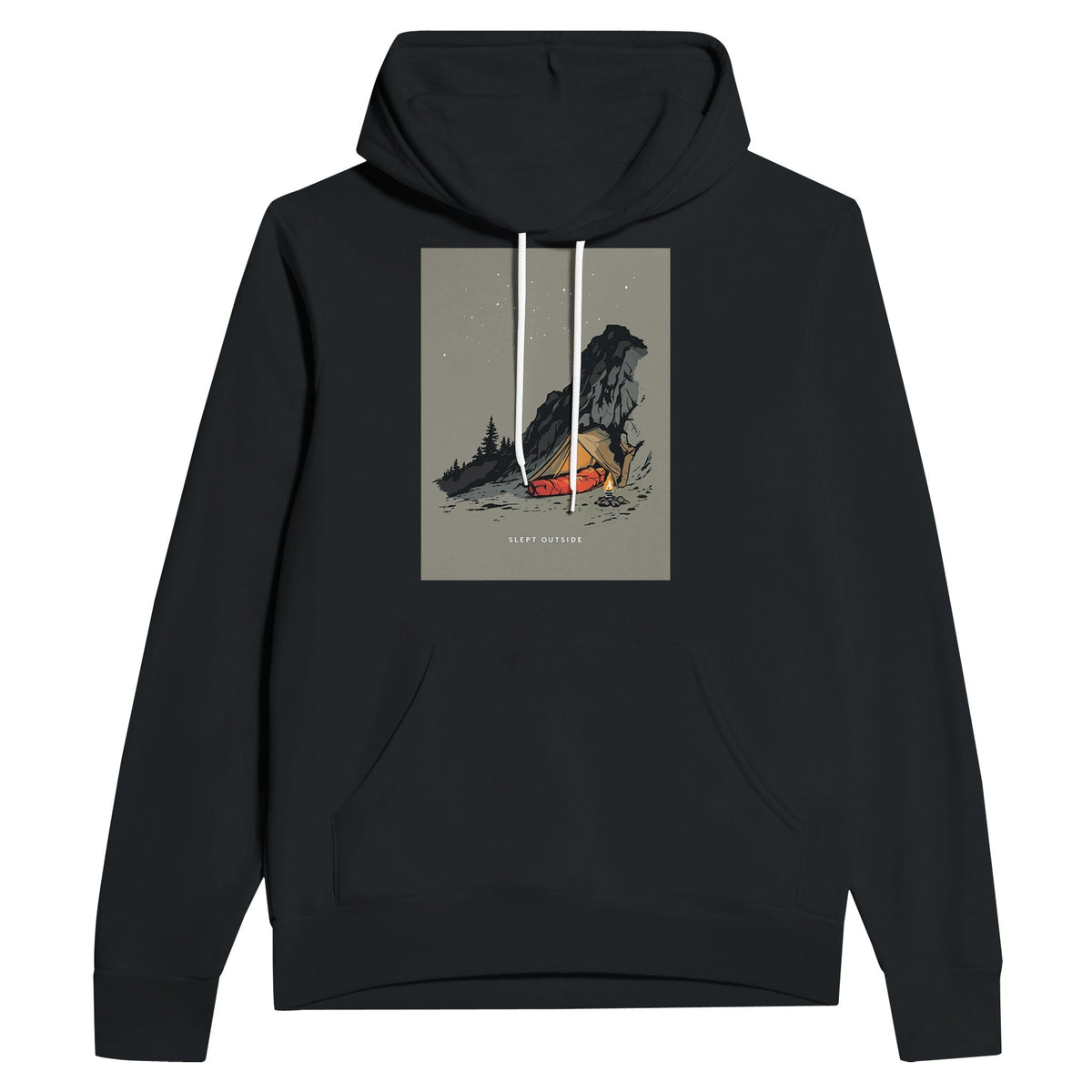 Wild Camping Bivouac Hoodie | Outdoor Adventure Hoodie Navy - Wild Thread Co