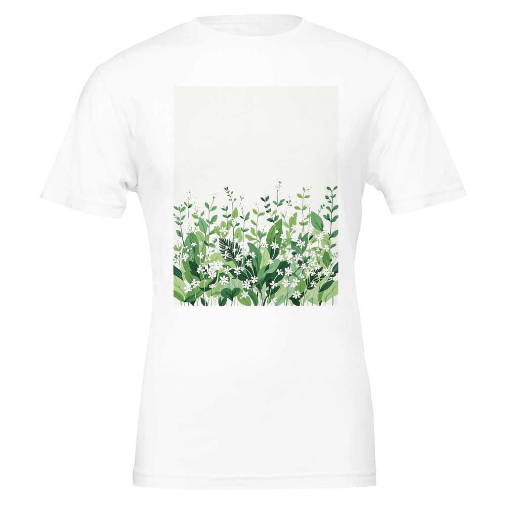 Wild Garlic Spring Woodland T-Shirt | Foraging Gift Tee - Wild Thread Co