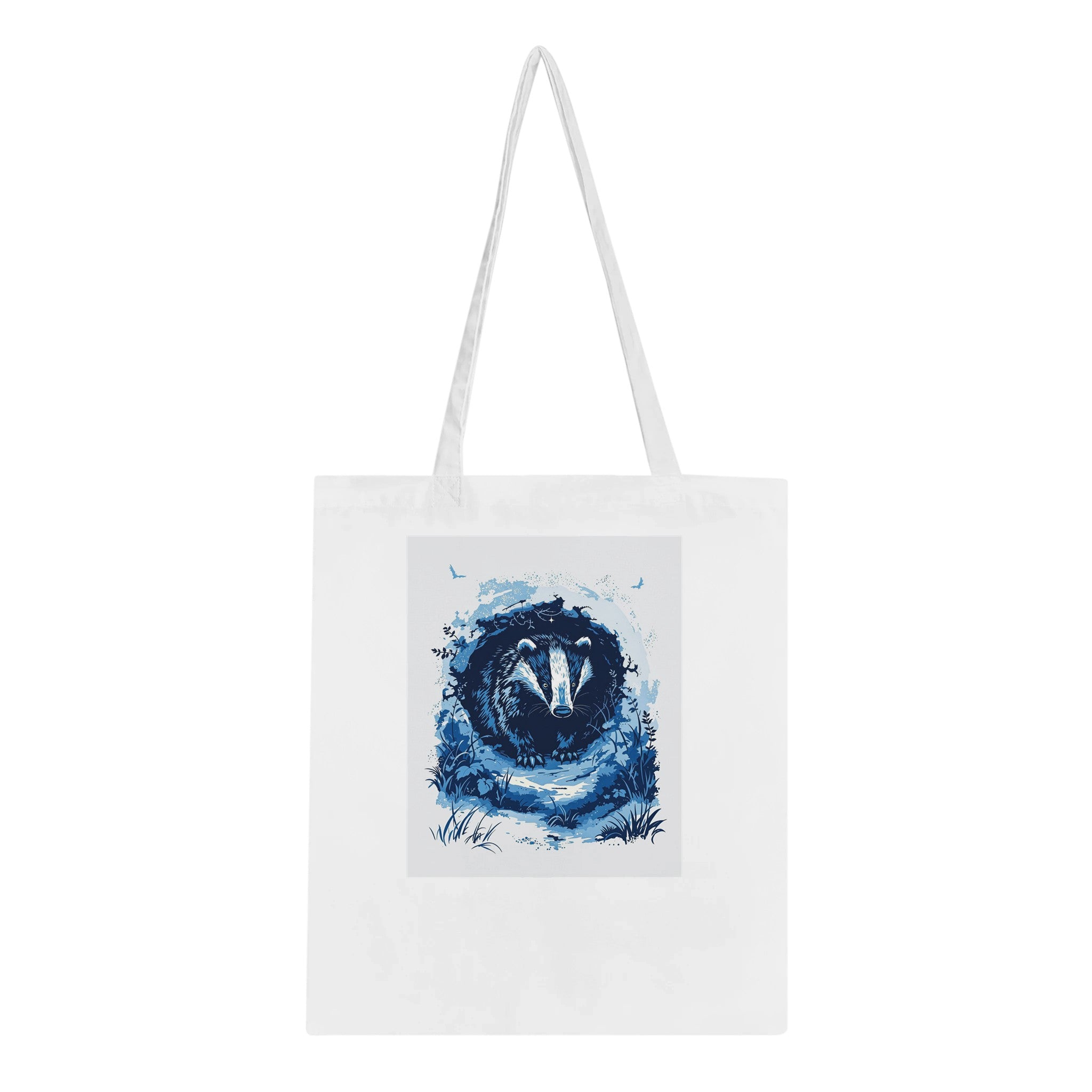 Badger Moonlight Cotton Shopper UK — Tote Bag | Wild Thread Co UK