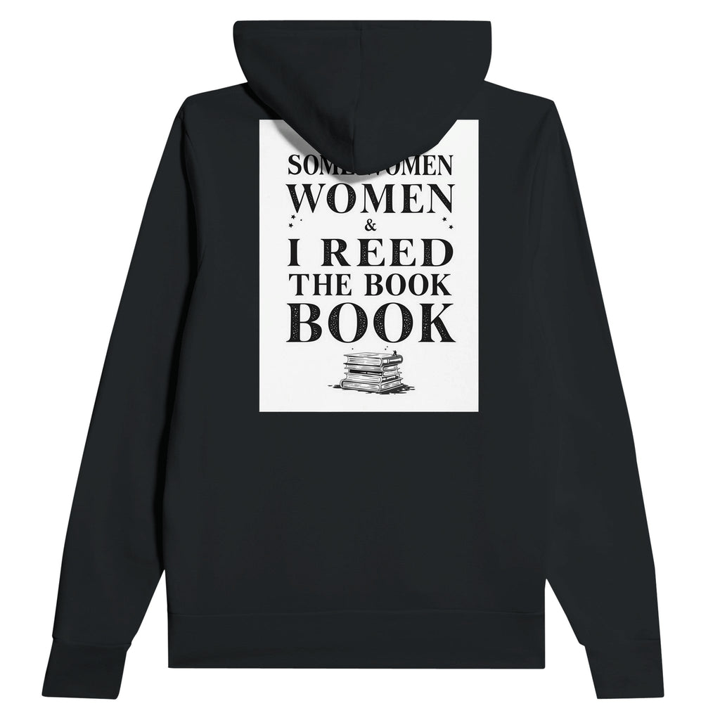 Women's Book Lover Hoodie - Dark Academia Literary Design Relax Fit - Wild Thread Co