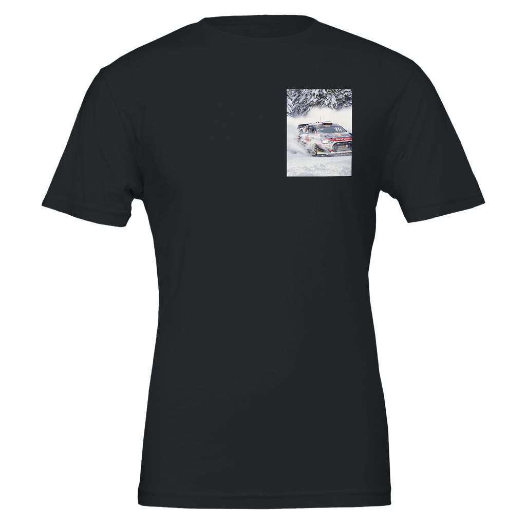 Wrc Snow Rally T-Shirt — detail view | Wild Thread Co